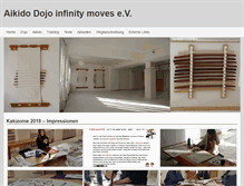 Tablet Screenshot of infinitymoves.de